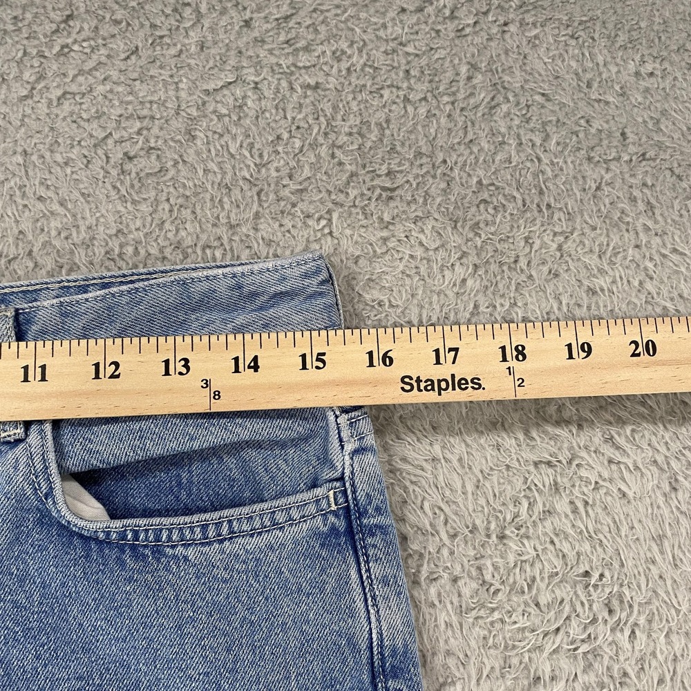COS Barrel Jeans Womens 27 Light Wash Blue High Rise Ankle Denim Relaxed - Picture 4 of 13